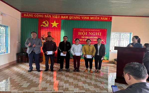 Hội nghị phát động quần chúng đợt II năm 2025 tại cụm buôn Dur 1 và thôn, buôn Dur 2 xã Dur Kmăl.